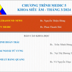 Chương trình sinh hoạt KHKT Medic 5 – Ngày 14/03/2024 (Online)