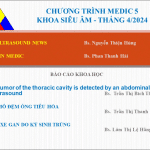 Chương trình sinh hoạt KHKT Medic 5 – Ngày 11/04/2024 (Online)