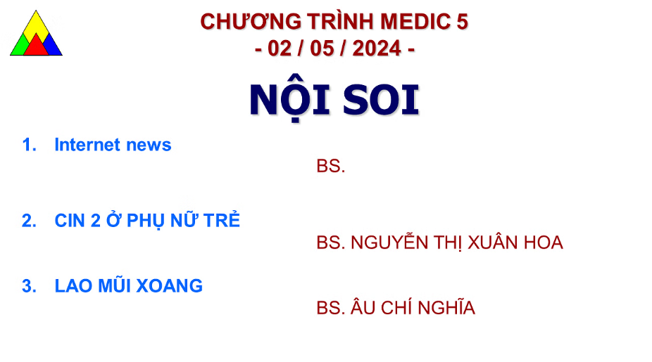 Chương trình sinh hoạt KHKT Medic 5 – Ngày 02/05/2024 (Online)