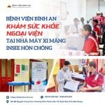 Bệnh viện Bình An cung cấp dịch vụ khám sức khoẻ định kỳ ngoại viện – là một trong những dịch vụ tiện ích hỗ trợ doanh nghiệp