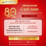 THÔNG BÁO LỊCH NGHỈ LỄ QUỐC KHÁNH 2/9