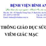 Truyền thông giáo dục sức khỏe viêm giác mạc
