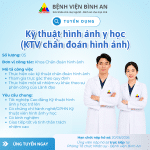 Bệnh viện Bình An thông báo tuyển dụng tháng 06/2026