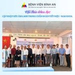 Bệnh viện Bình An phối hợp tổ chức hội thảo khoa học chuyên đề “Cập nhật siêu âm, MRI trong chẩn đoán Tiết niệu – Nam khoa”